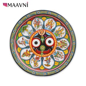 Hand-painted Pattachitra Special Jaganath Dasavatar Wall Plate |