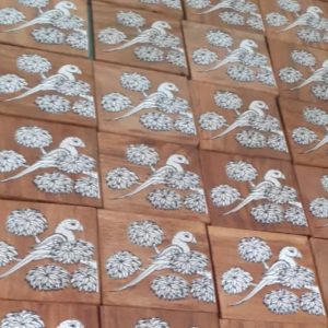 Hand-painted Pattachitra Gifting Set Of With Box Coaster | Maavni