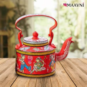 Hand-painted Pattachitra Musical Instrumental Kettle | Maavni