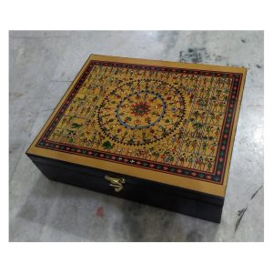 Hand-painted Pattachitra Sweet Boxes For Ihm Decor | Maavni