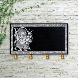 Hand-painted Pattachitra And Ganesha Name Plate | Maavni