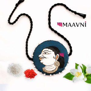 Hand-painted Pattachitra Bhai Rakhi Festive Decor | Maavni