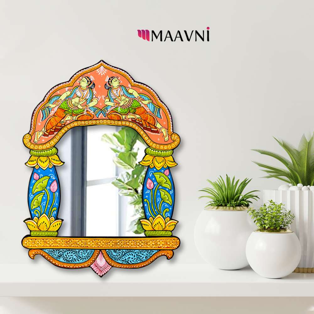 Hand-painted Pattachitra Ladies Design Jharokha By Decor | Maavni