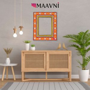 Hand-painted Pattachitra Photo Frame Decor | Maavni