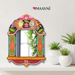 Hand-painted Pattachitra Raja Rani Jharokha By Decor | Maavni