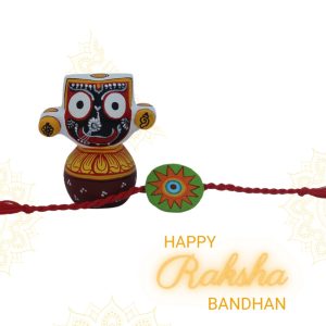 Hand-painted Pattachitra Jagkidsrakhiset Festive Decor | Maavni
